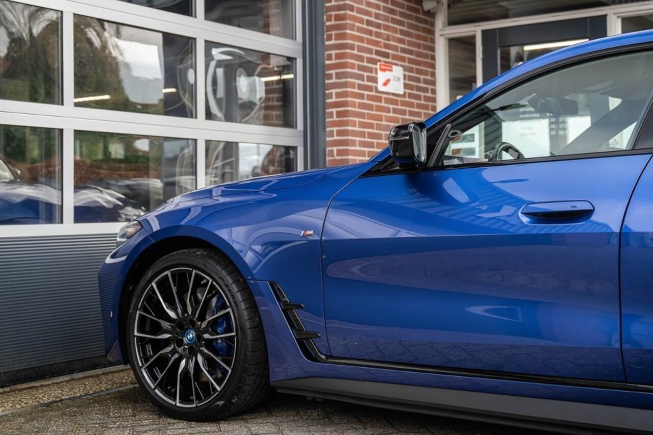 BMW i4 M50 High Executive 84 kWh | M Sport Pro | H/K | Laser | M Seats | Memory | ACC | 360° Camera | Trekhaak | 20' inch | SoH: 95,6% |