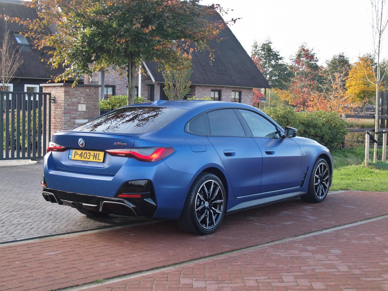 BMW i4 M50 High Executive 84 kWh | 544 PK | Harman Kardon | Head-Up Display | 360 Camera | Leder interieur | NL-Auto |