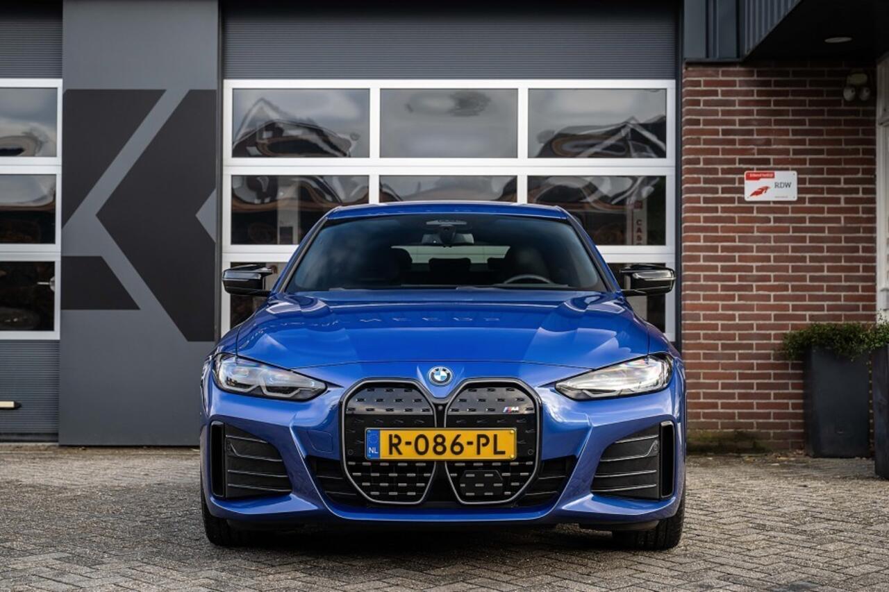 BMW i4 M50 High Executive 84 kWh | M Sport Pro | H/K | Laser | M Seats | Memory | ACC | 360° Camera | Trekhaak | 20' inch | SoH: 95,6% |