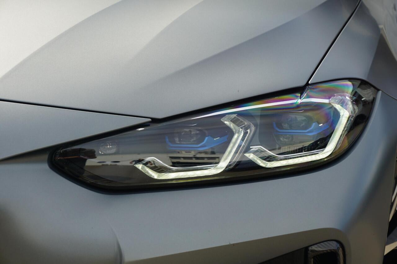 BMW i4 M50 High Executive | M Carbon Pakket / Schuif-kanteldak / Memory stoelen / BMW Laserlight / Harman Kardon / M Sportstoelen