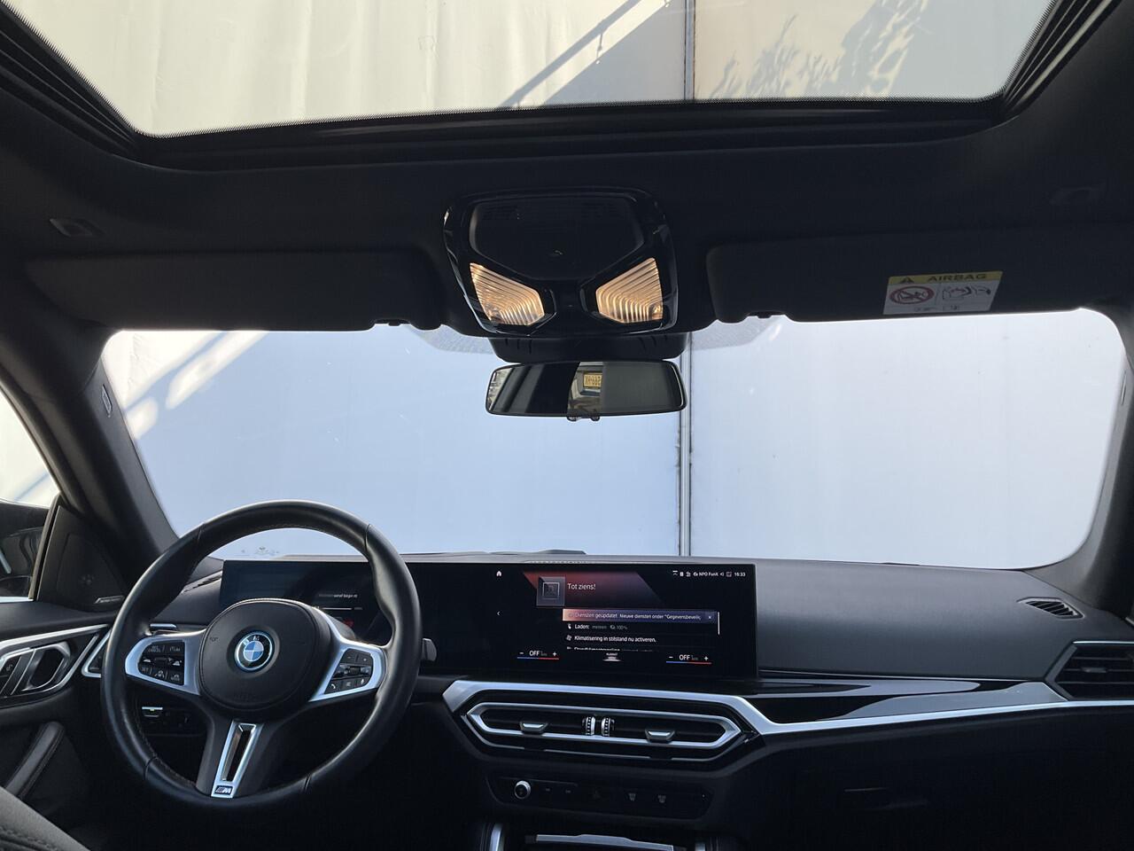 BMW i4 M50 M-Sport 84kWh 544PK Pano Laser HUD Harman/Kardon Elek.Trekhaak Leer BOMVOL!