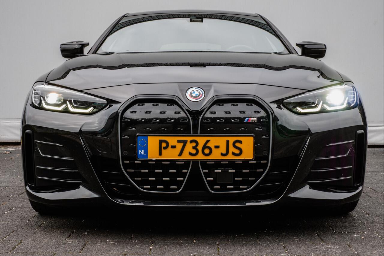 BMW i4 M50 544pk 84 kWh M-Sport/ Sportstoelen/ Elek. trekhaak/ Camera/ Sfeerverlichting/ Elek. achterklep/ Carplay