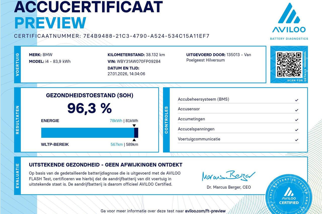 BMW i4 M50 High Executive 84 kWh