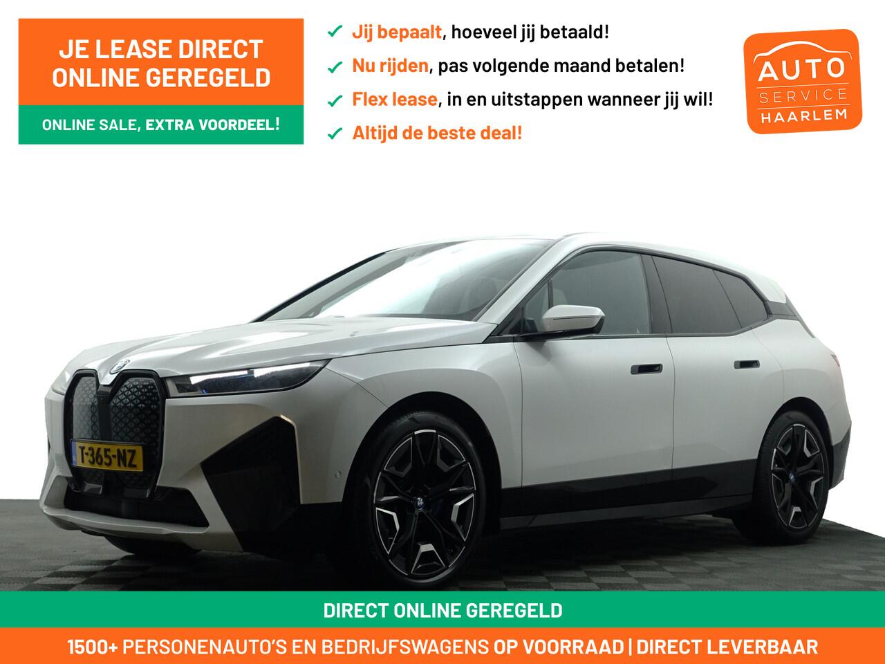 BMW iX xDrive40 M Sport Plus 77 kWh- Stoelmassage, Harman Kardon, 360 Camera, Head Up, Memory Seats, Sfeerverlichting