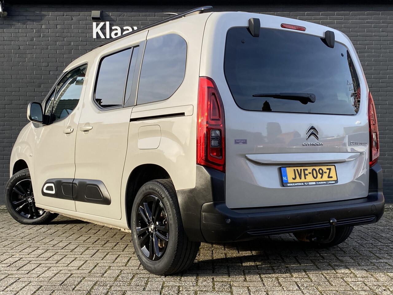 Citroen BERLINGO 1.2 PureTech 110 pk Shine | 1e eigenaar | navigatie | trekhaak | 5 persoons | apple carplay | + winterbanden