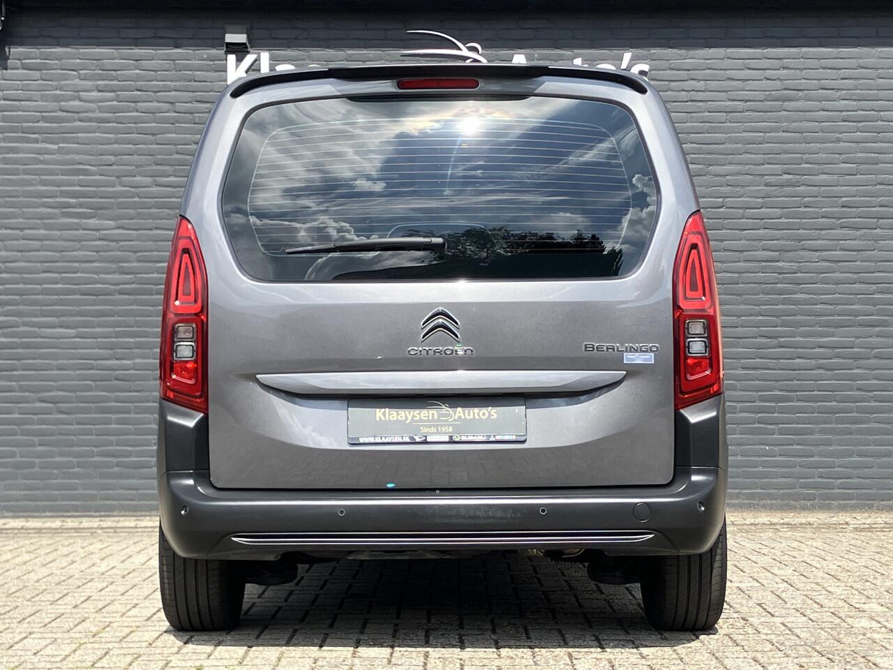Citroen BERLINGO 1.2 PureTech Shine 130 pk AUT. | 1e eigenaar | navigatie | panoramadak | cruise control | apple carplay | 2x schuifdeur