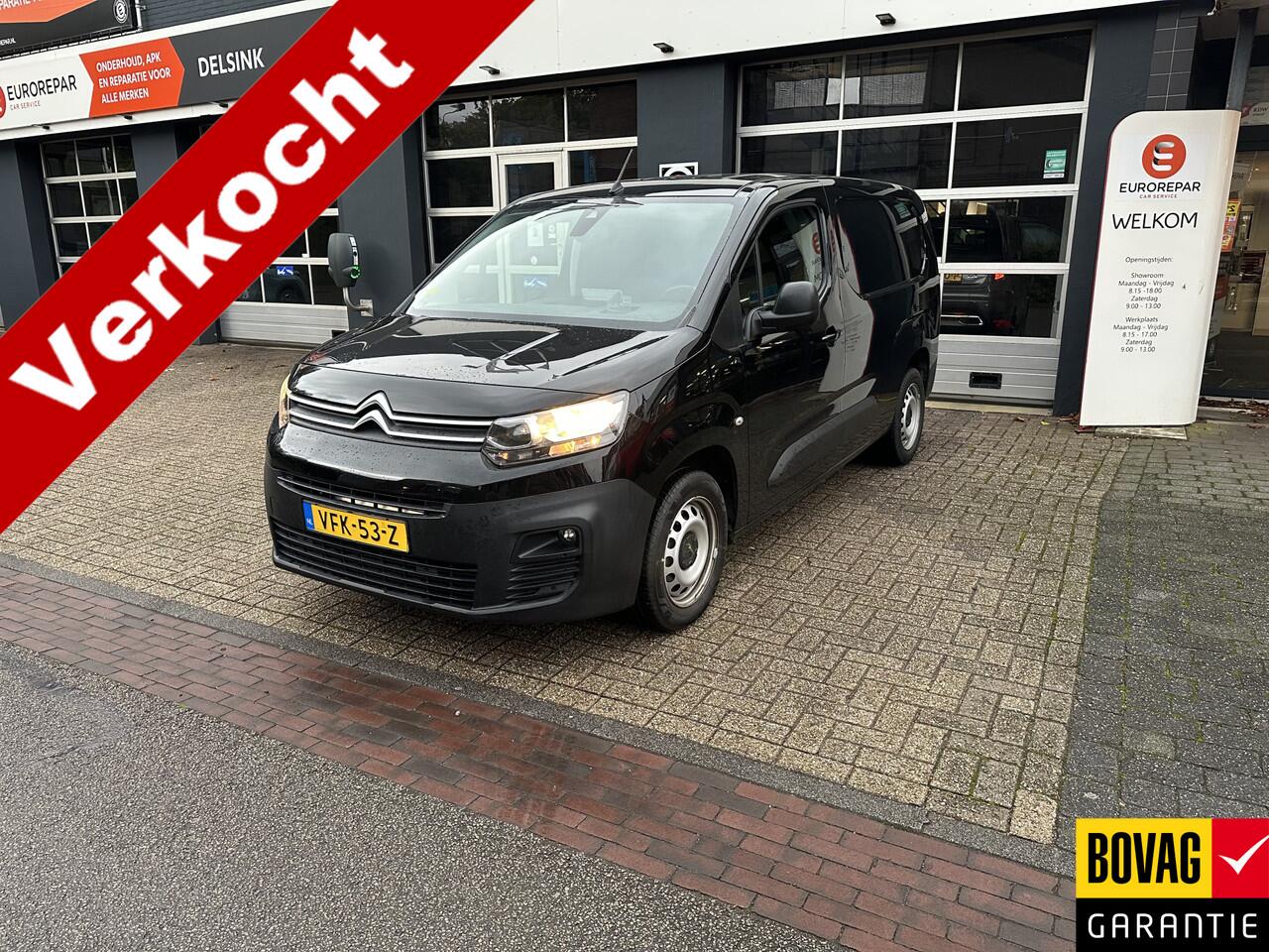 Citroen BERLINGO 1.5 BlueHDI Automaat 130pk Driver XL All-in Prijs Camera/Cruise/Apple Carplay, Android auto/Keyless/Navi/HUD Eurorepar