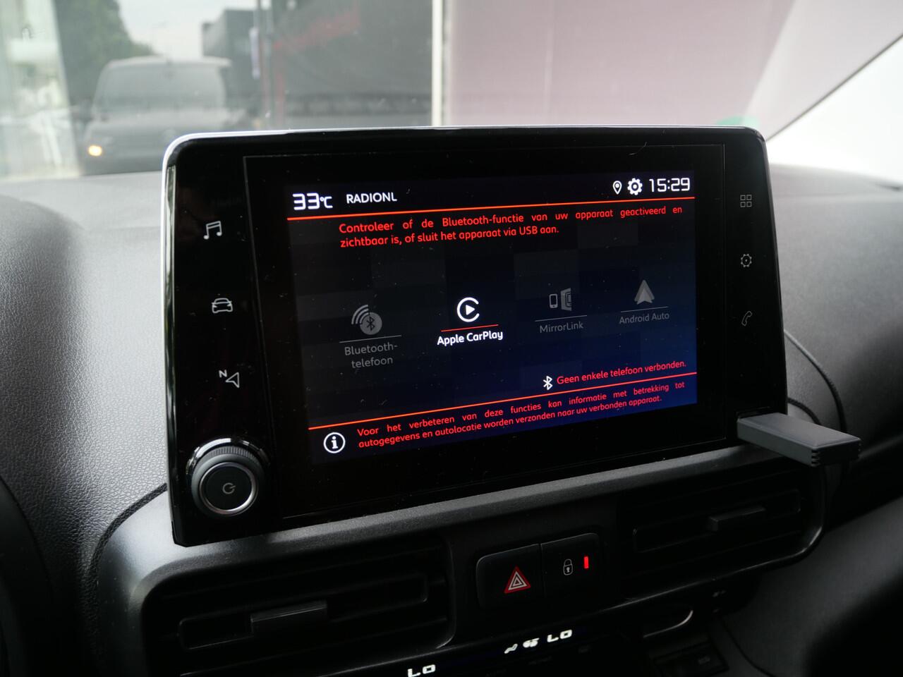 Citroen BERLINGO 1.2 BENZINE | 130 PK | AUTOMAAT | GEEN BTW/BPM MARGE AUTO!! | 3-ZITS