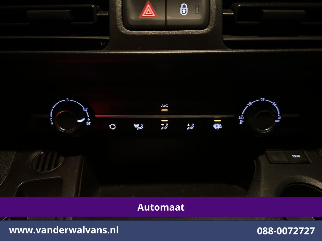 Citroen BERLINGO 1.5 BlueHDI 131pk Automaat L1H1 Euro6 Airco | 3-Zits | Apple Carplay | Android Auto Cruisecontrol, Parkeersensoren, Bijrijdersbank, Zijdeur