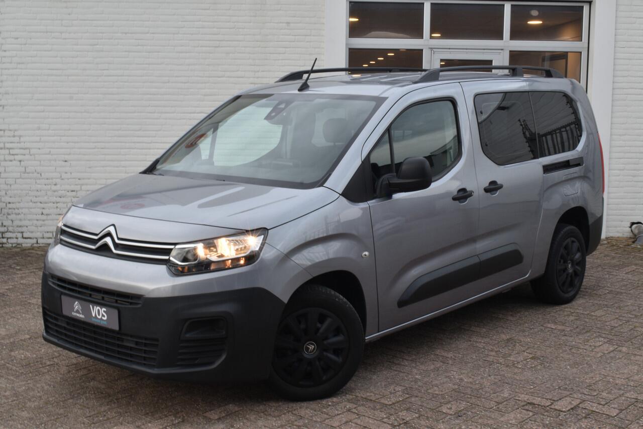 Citroen BERLINGO XL PureTech 110 | Dakrails | Navigatie via Carplay en| Android auto | Perkeerhulp | Airco | 7 Persoons | Cruise controle |