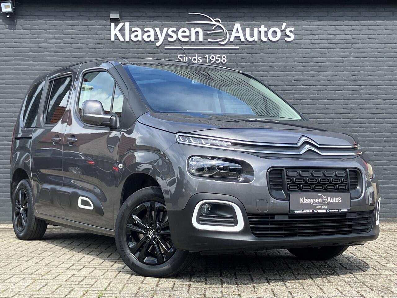 Citroen BERLINGO 1.2 PureTech Shine 130 pk AUT. | 1e eigenaar | navigatie | panoramadak | cruise control | apple carplay | 2x schuifdeur