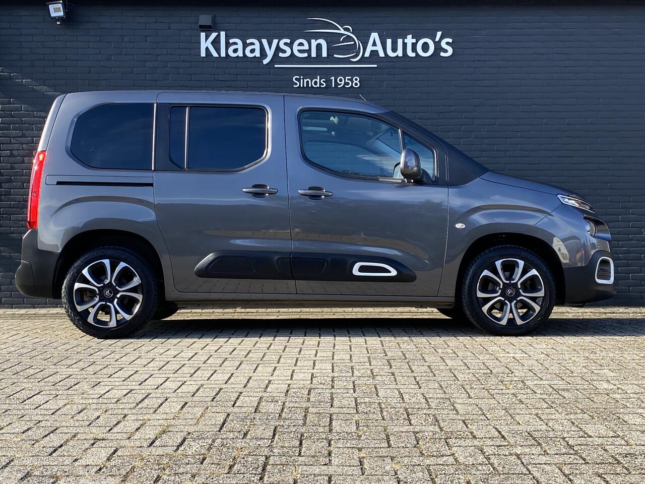 Citroen BERLINGO 1.2 PureTech Shine 110 pk | 1e eigenaar | dealer onderhouden | navigatie | panoramadak | camera | apple carplay