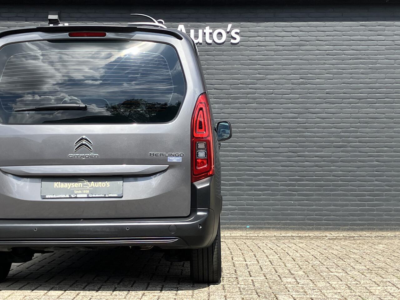 Citroen BERLINGO 1.2 PureTech Shine 130 pk AUT. | 1e eigenaar | navigatie | panoramadak | cruise control | apple carplay | 2x schuifdeur