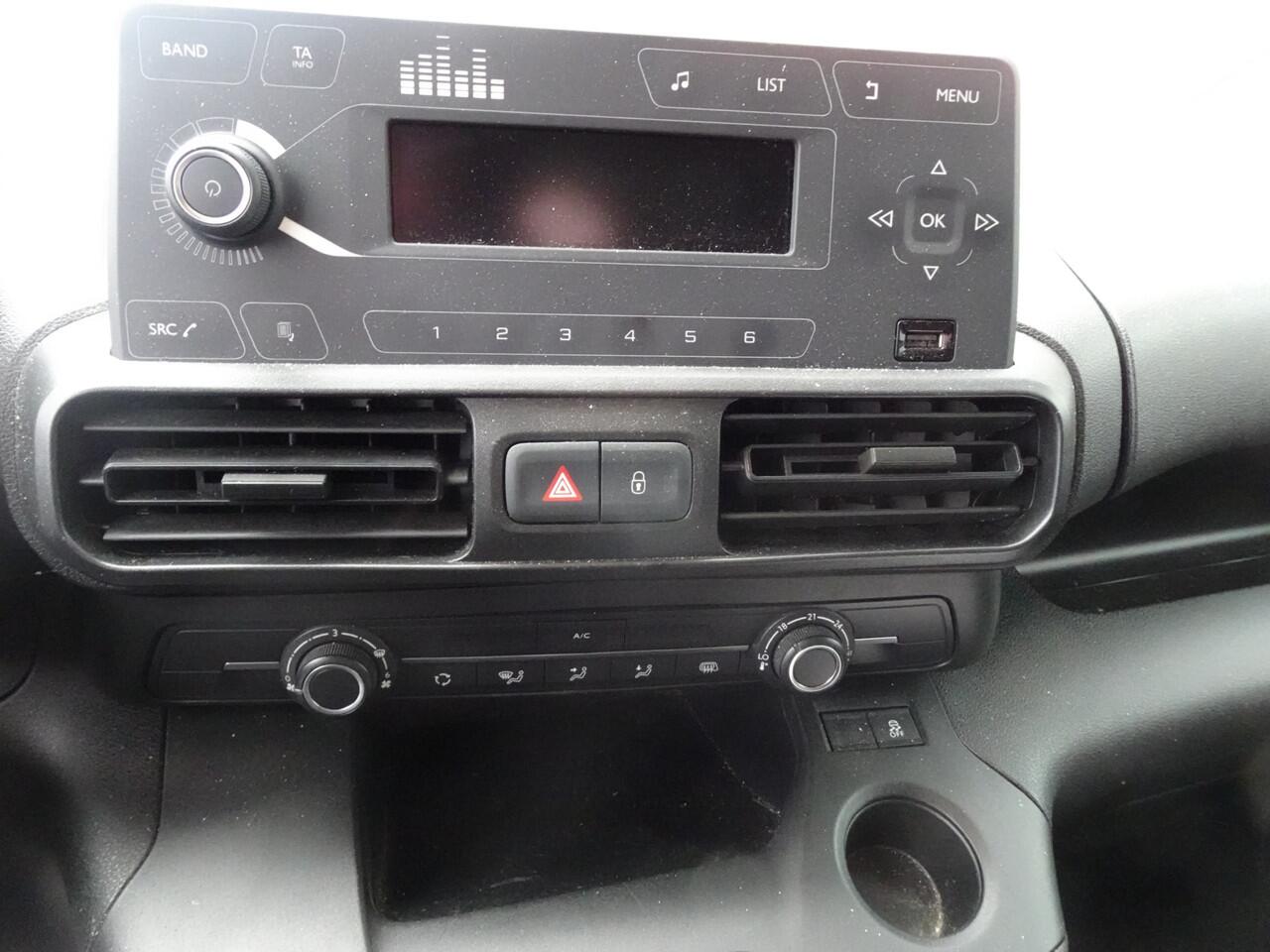 Citroen BERLINGO 1.5 BlueHDI Control airco schuifdeur LET OP MOTOR LOOPT NIET 100%