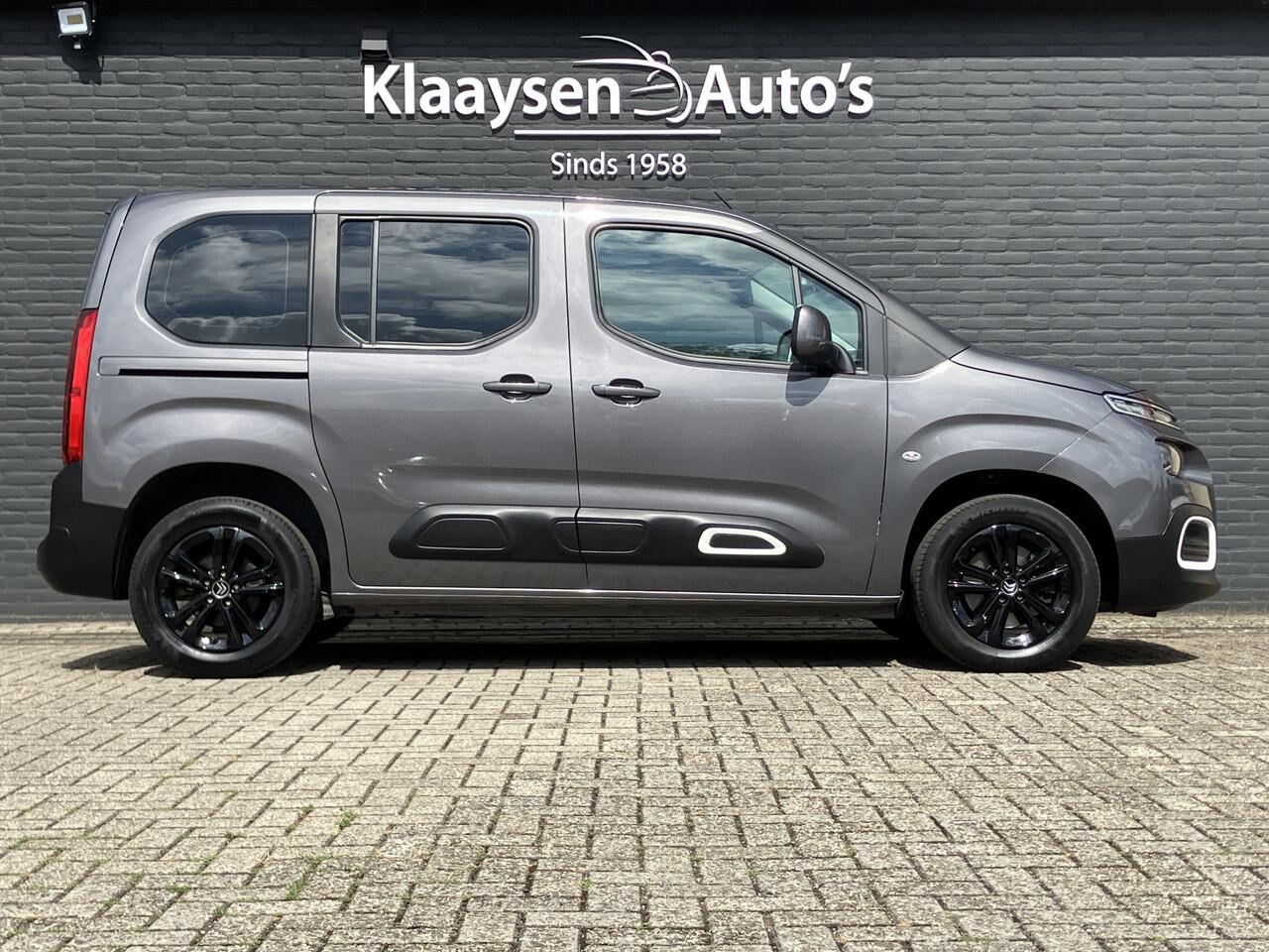 Citroen BERLINGO 1.2 PureTech Shine 130 pk AUT. | 1e eigenaar | navigatie | panoramadak | cruise control | apple carplay | 2x schuifdeur