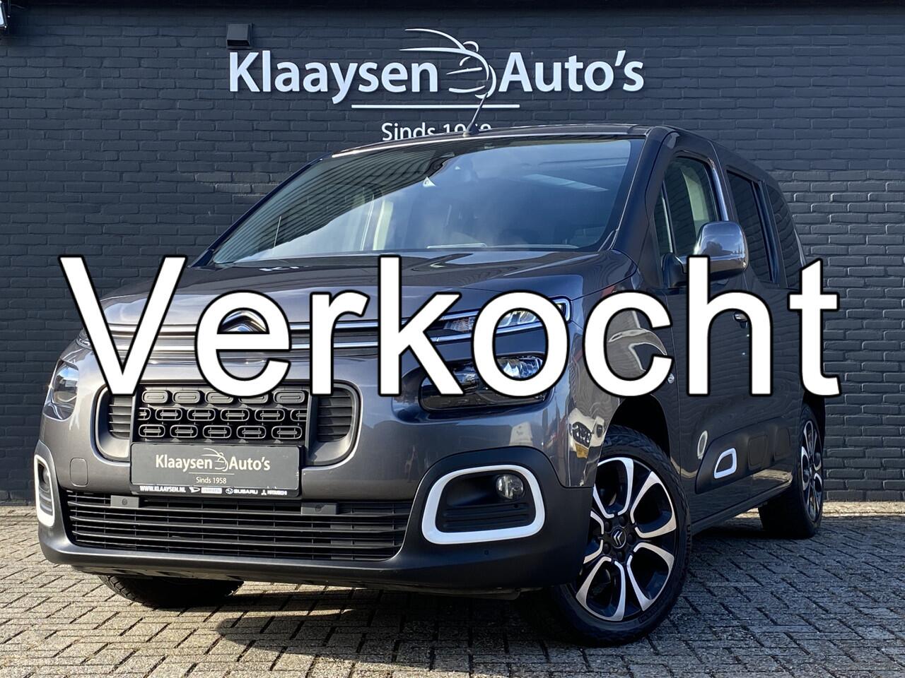 Citroen BERLINGO 1.2 PureTech Shine 110 pk | 1e eigenaar | dealer onderhouden | navigatie | panoramadak | camera | apple carplay