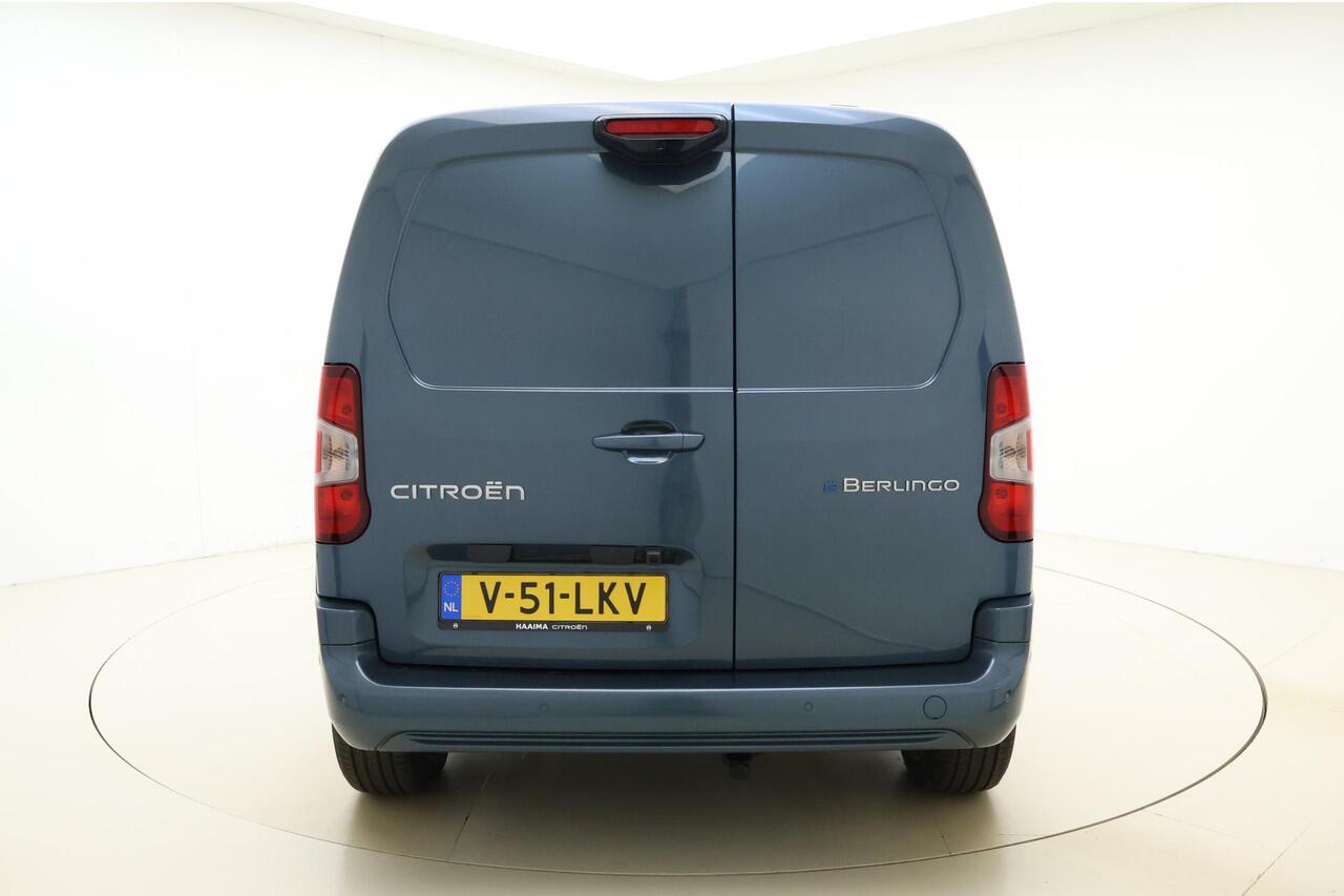 Citroen BERLINGO ë-Berlingo 136 L1 50 kWh 100% Elektrisch | Climate Control | Camera | 3-zits | Licht metalen velgen | Betimmering | Dodehoekdetectie | Navigatie | Mirror Screen | Nieuw uit voorraad
