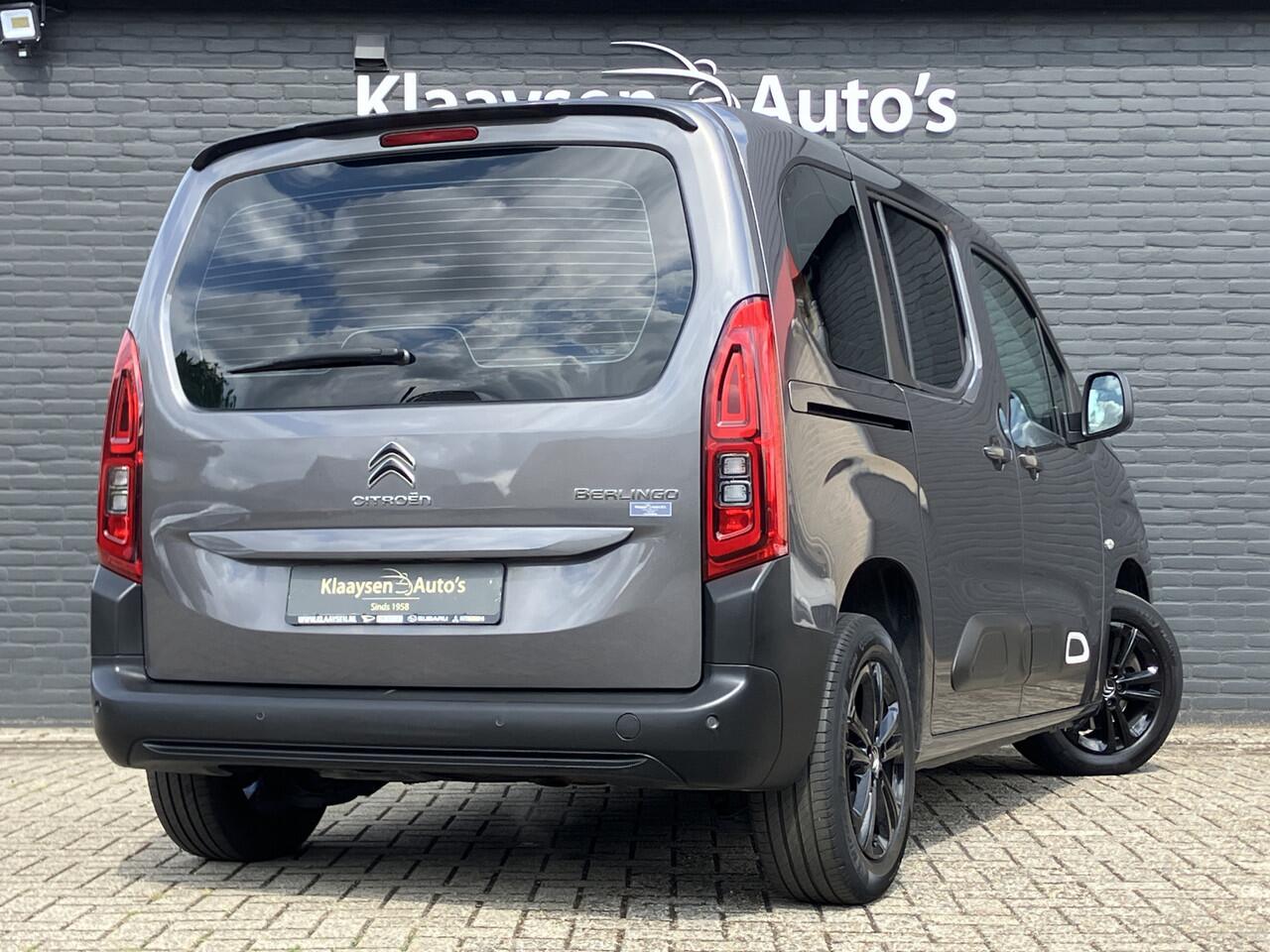 Citroen BERLINGO 1.2 PureTech Shine 130 pk AUT. | 1e eigenaar | navigatie | panoramadak | cruise control | apple carplay | 2x schuifdeur