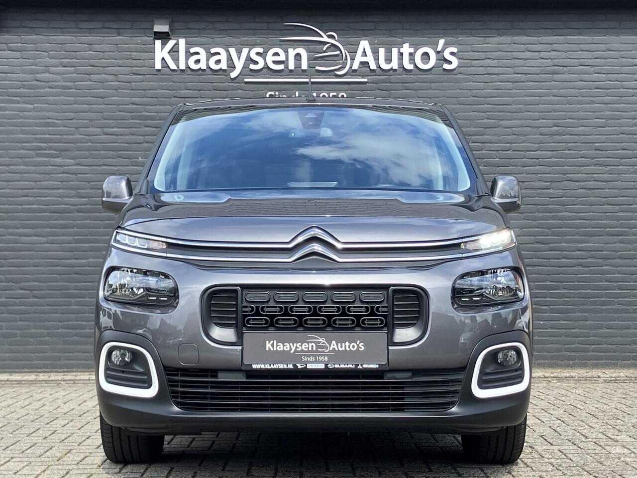 Citroen BERLINGO 1.2 PureTech Shine 130 pk AUT. | 1e eigenaar | navigatie | panoramadak | cruise control | apple carplay | 2x schuifdeur