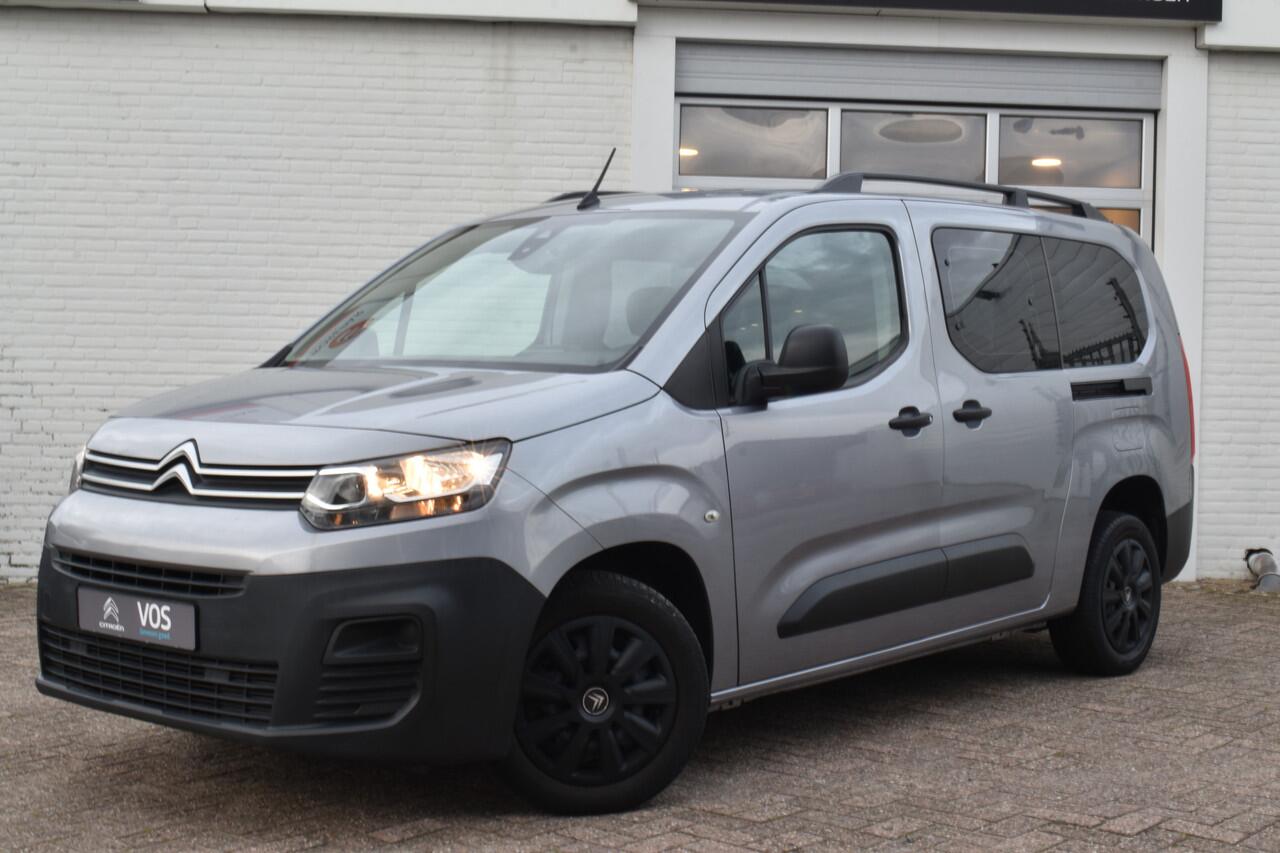 Citroen BERLINGO XL PureTech 110 | Dakrails | Navigatie via Carplay en| Android auto | Perkeerhulp | Airco | 7 Persoons | Cruise controle |