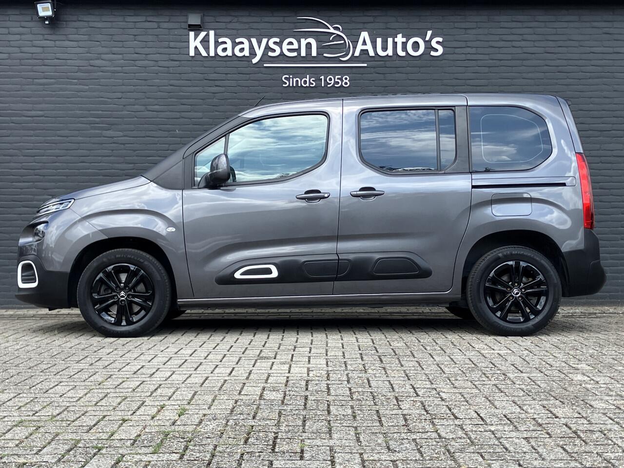 Citroen BERLINGO 1.2 PureTech Shine 130 pk AUT. | 1e eigenaar | navigatie | panoramadak | cruise control | apple carplay | 2x schuifdeur