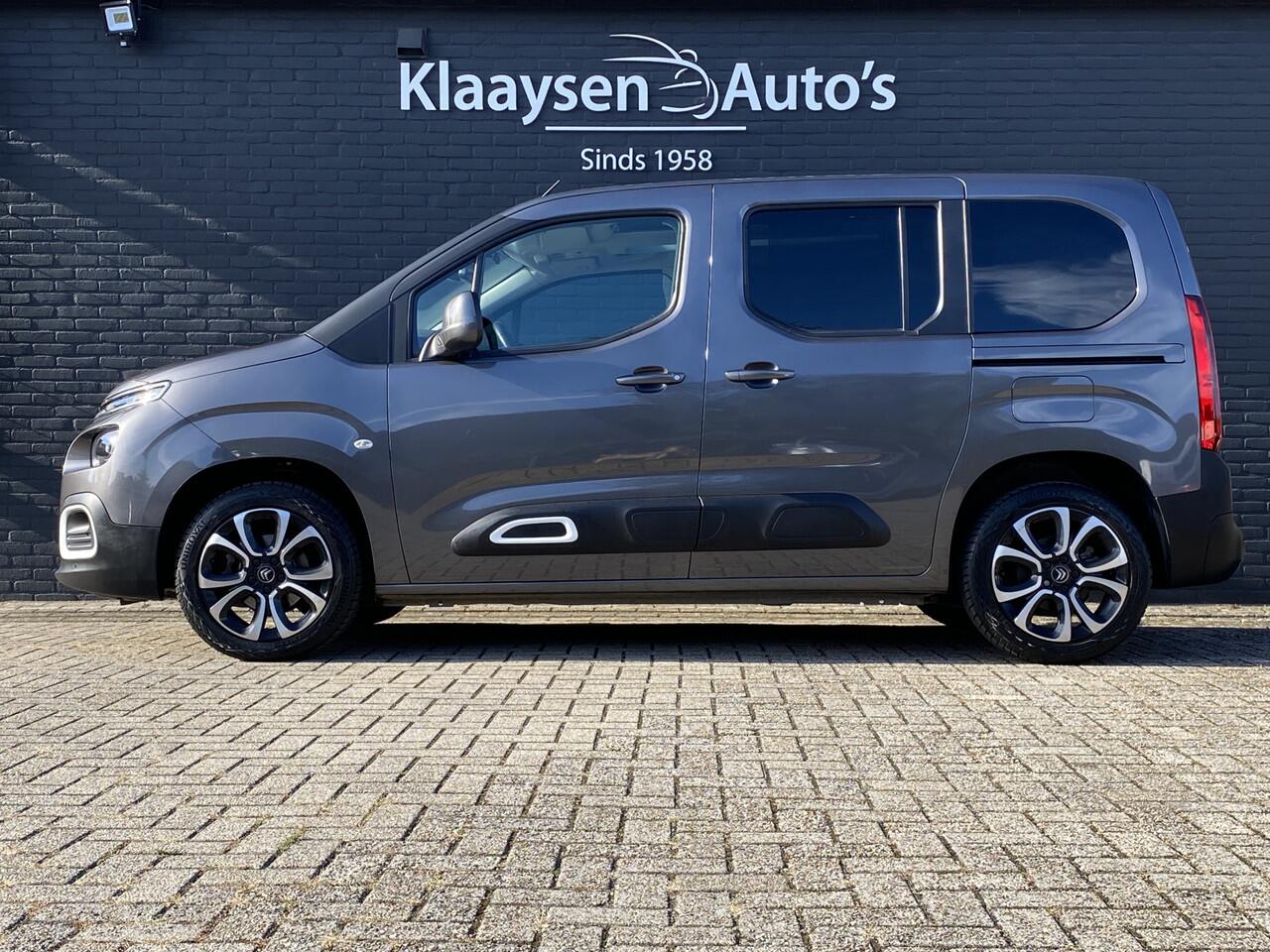 Citroen BERLINGO 1.2 PureTech Shine 110 pk | 1e eigenaar | dealer onderhouden | navigatie | panoramadak | camera | apple carplay
