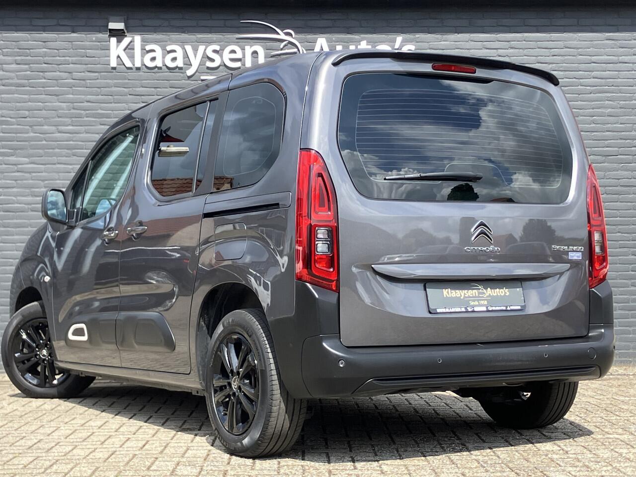 Citroen BERLINGO 1.2 PureTech Shine 130 pk AUT. | 1e eigenaar | navigatie | panoramadak | cruise control | apple carplay | 2x schuifdeur