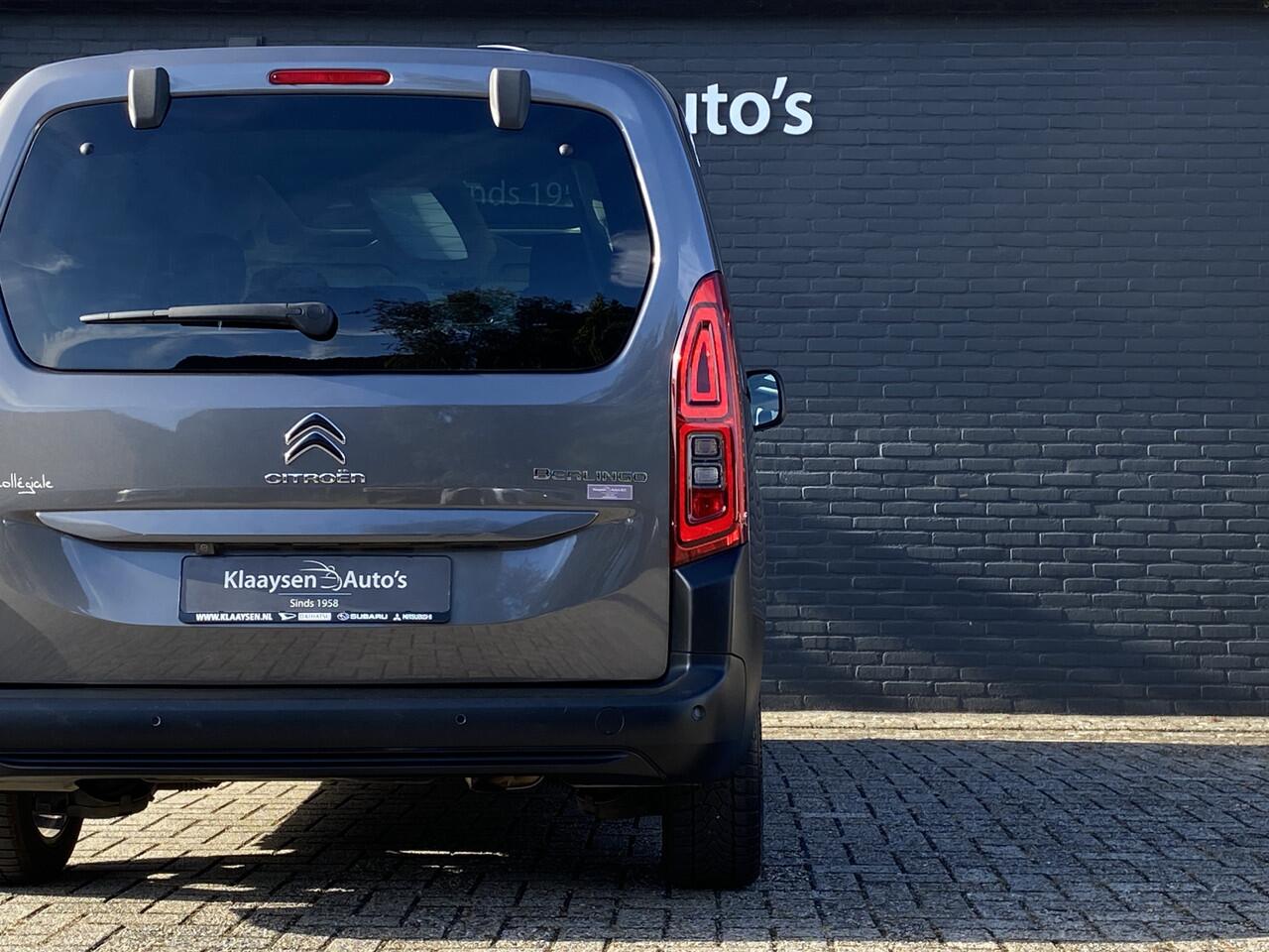 Citroen BERLINGO 1.2 PureTech Shine 110 pk | 1e eigenaar | dealer onderhouden | navigatie | panoramadak | camera | apple carplay