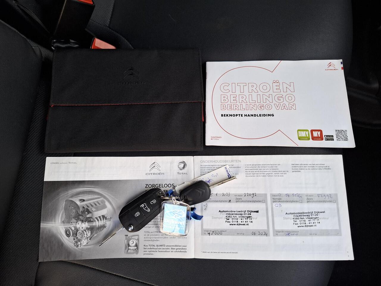 Citroen BERLINGO 1.5 BlueHDI 100 Club 3-Pers Airco/Park