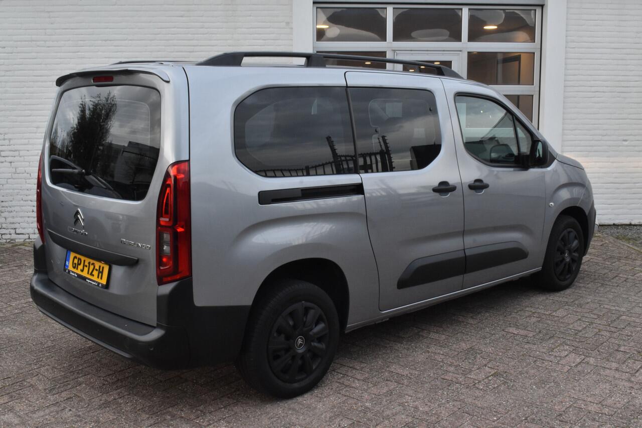 Citroen BERLINGO XL PureTech 110 | Dakrails | Navigatie via Carplay en| Android auto | Perkeerhulp | Airco | 7 Persoons | Cruise controle |