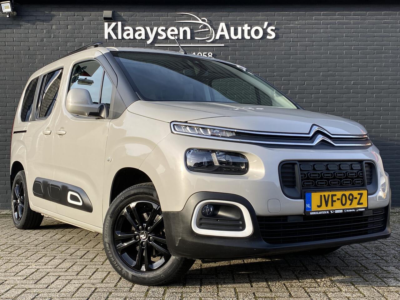 Citroen BERLINGO 1.2 PureTech 110 pk Shine | 1e eigenaar | navigatie | trekhaak | 5 persoons | apple carplay | + winterbanden