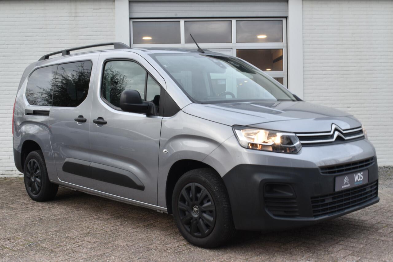 Citroen BERLINGO XL PureTech 110 | Dakrails | Navigatie via Carplay en| Android auto | Perkeerhulp | Airco | 7 Persoons | Cruise controle |