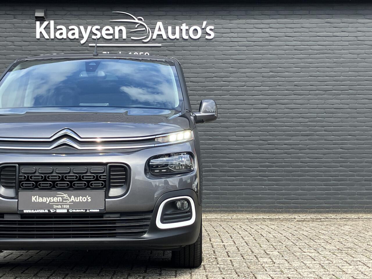 Citroen BERLINGO 1.2 PureTech Shine 130 pk AUT. | 1e eigenaar | navigatie | panoramadak | cruise control | apple carplay | 2x schuifdeur