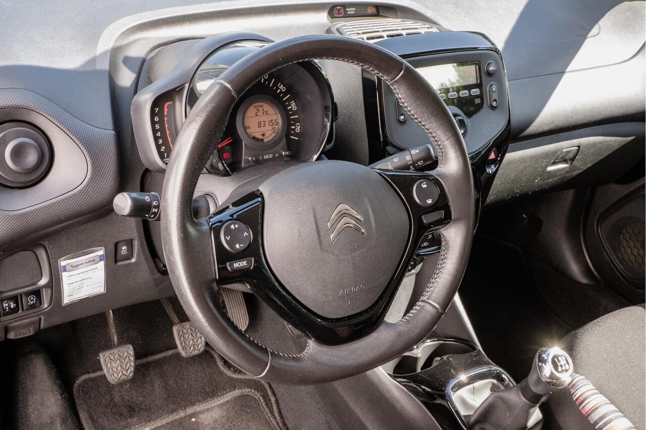 Citroen C1 1.0 75pk VTi Feel Airco/ Cruise control/ Tel. bluetooth/ Elek. ramen/ Isofix