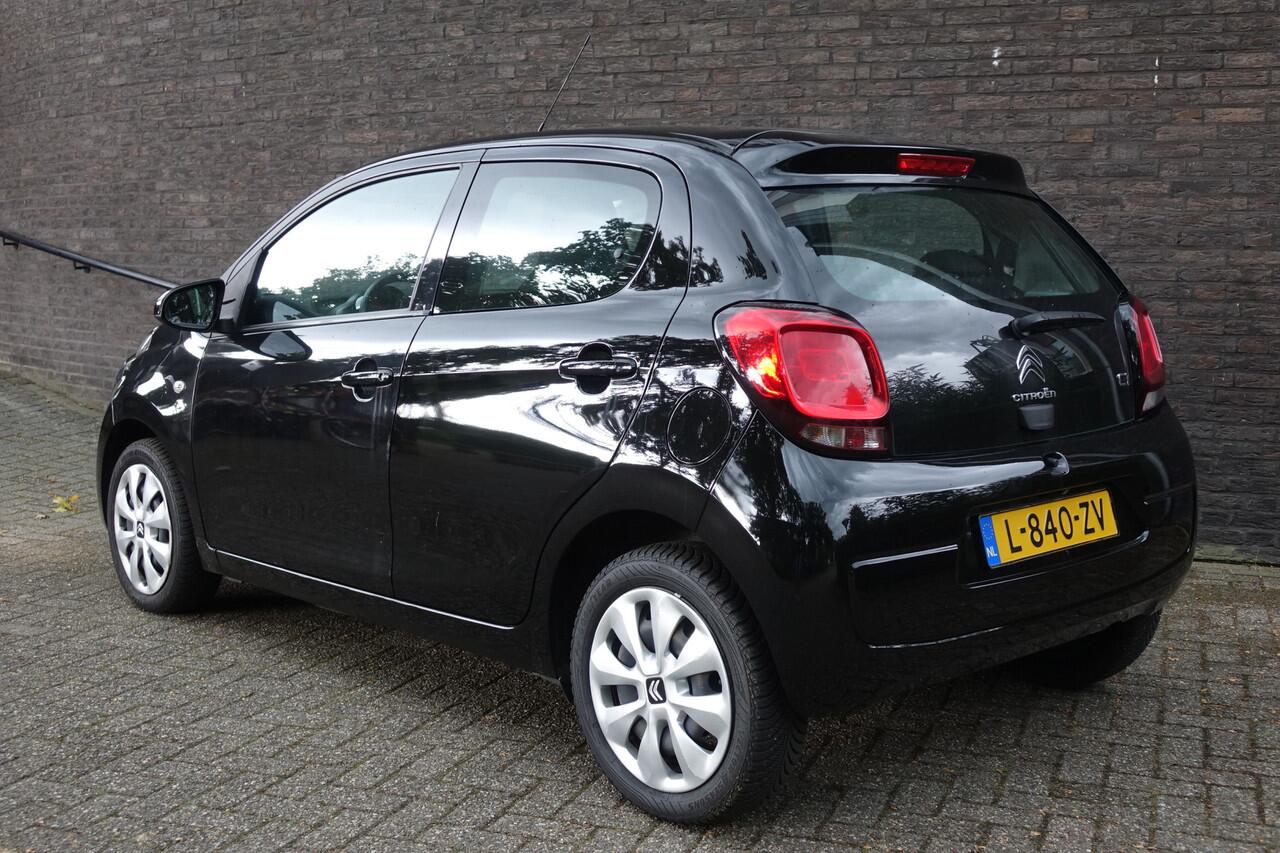 Citroen C1 1.0 VTi Feel, zwart, 5 deurs, airco, camera Inclusief BTW Inclusief 1 jaar garantie