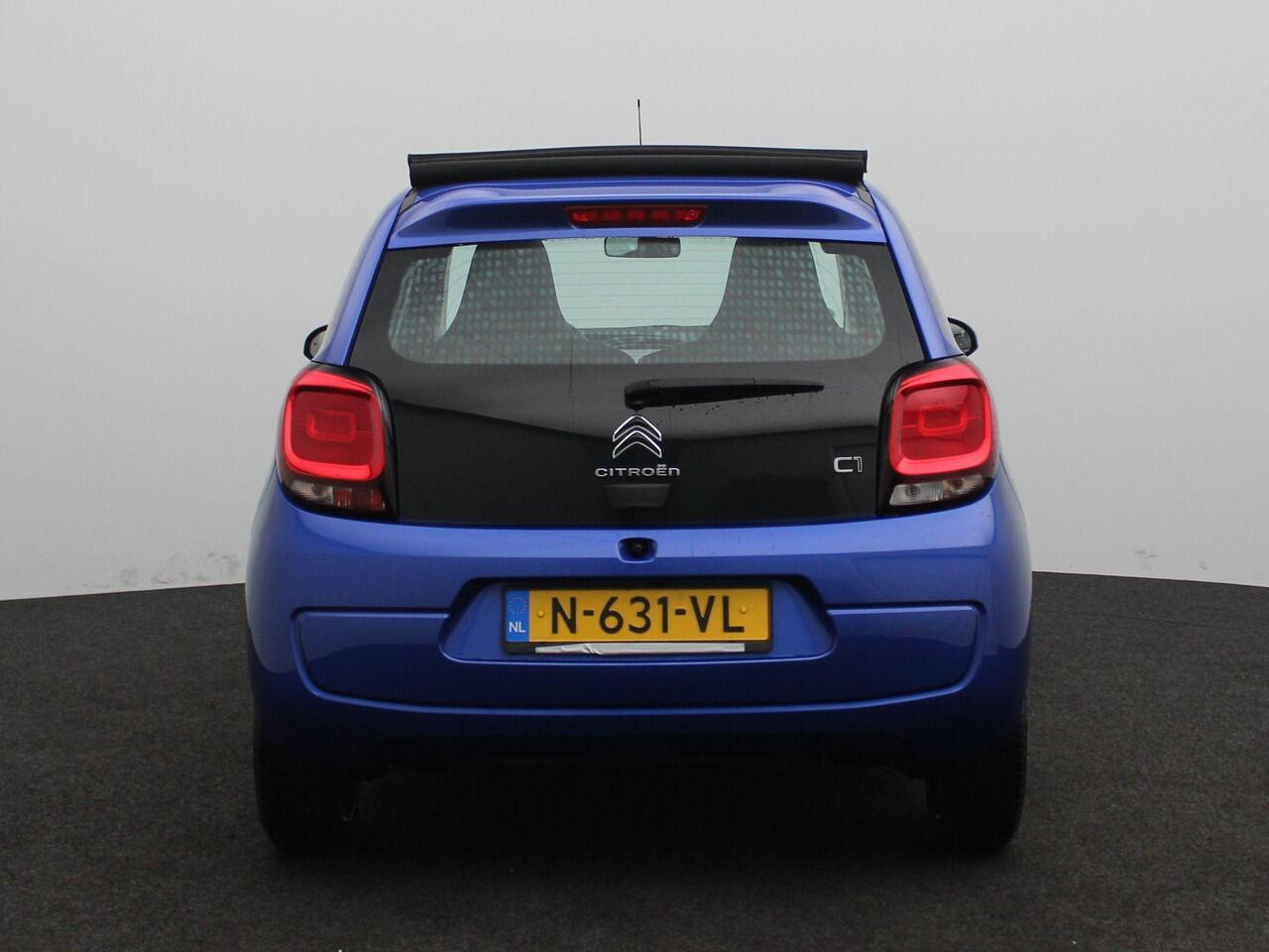 Citroen C1 1.0 VTi Airscape Shine | Achteruitrijcamera | Open dak | Apple Carplay/Android auto | Airco | Lichtmetalen velgen |