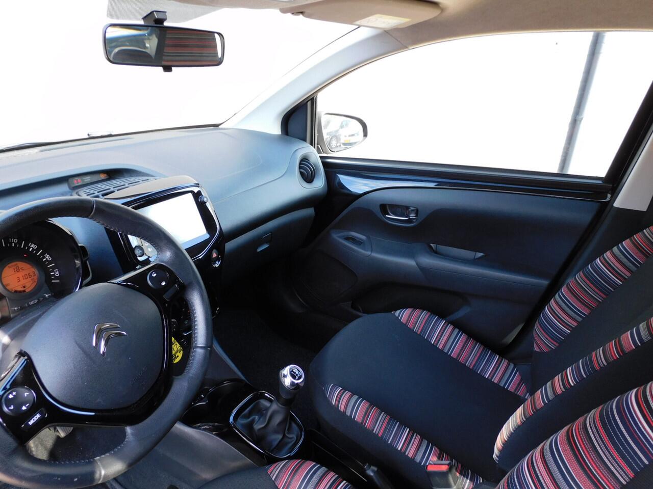 Citroen C1 1.0 VTi Shine TOPSTAAT! DEALERONDERHOUDEN! CARPLAY/ANDROID! ACHTERUITRIJCAMERA! CRUISE! AIRCO! LM VELGEN!