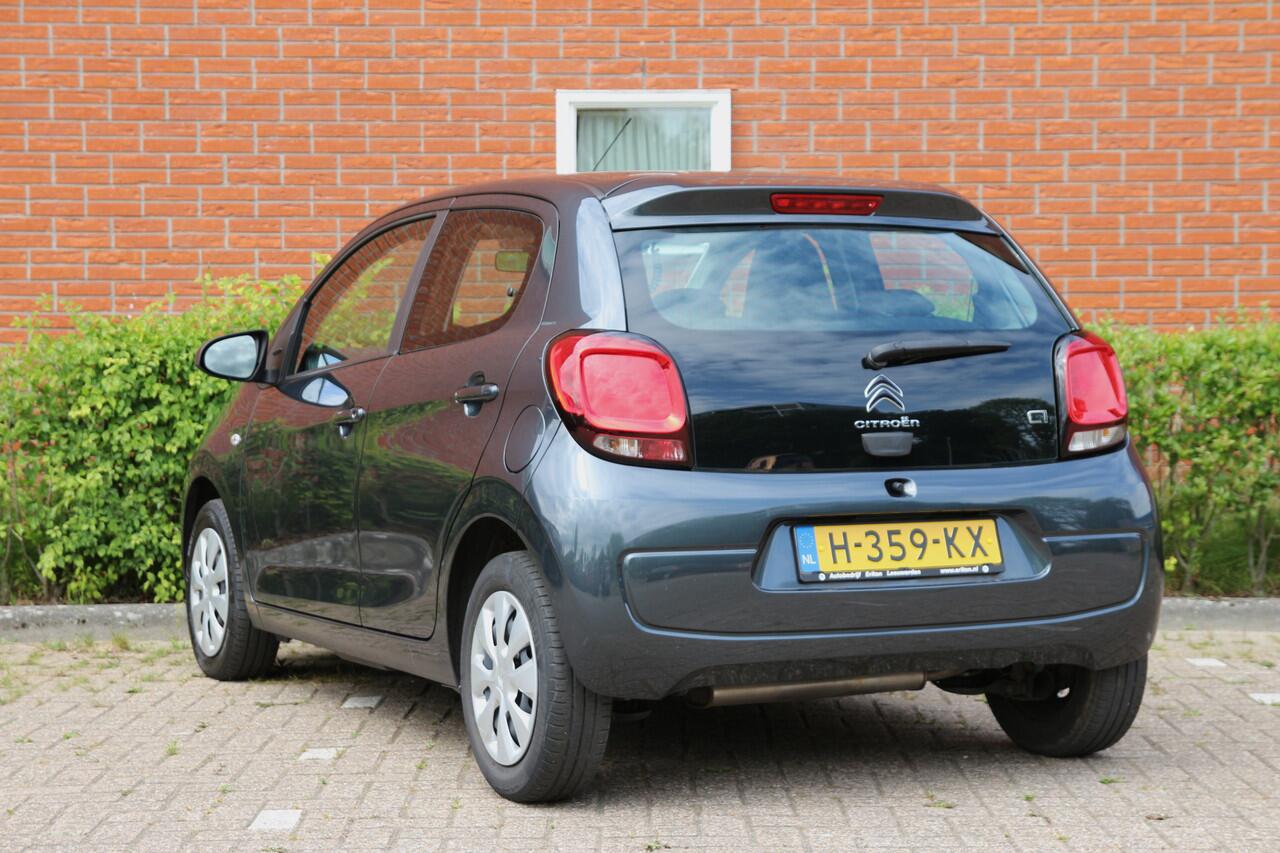Citroen C1 1.0 VTi 72pk Feel | NL-auto | 5 deuren | Airco | Centr. deurvegr. | Radio | Stuurbekrachtiging |