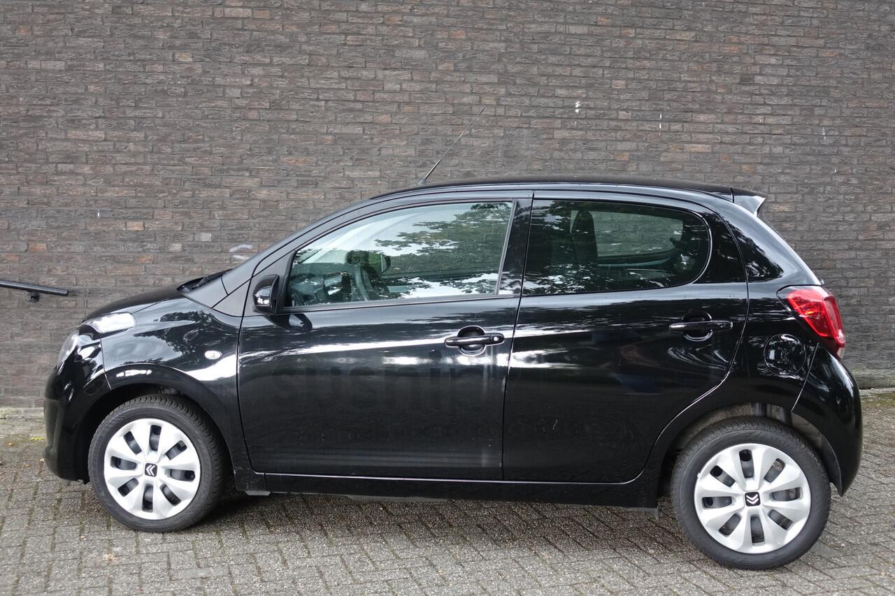 Citroen C1 1.0 VTi Feel, zwart, 5 deurs, airco, camera Inclusief BTW Inclusief 1 jaar garantie