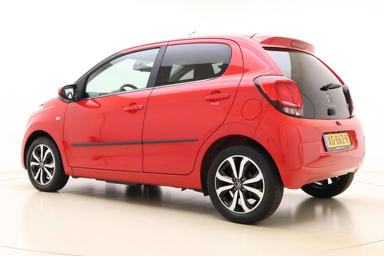 Citroen C1 1.0 VTi Shine 72 PK | Handgeschakeld | Navigatie | Touchscreen | Camera | Elektrische ramen | Licht metalen velgen | Airco | Climate Control | 1e eigenaar