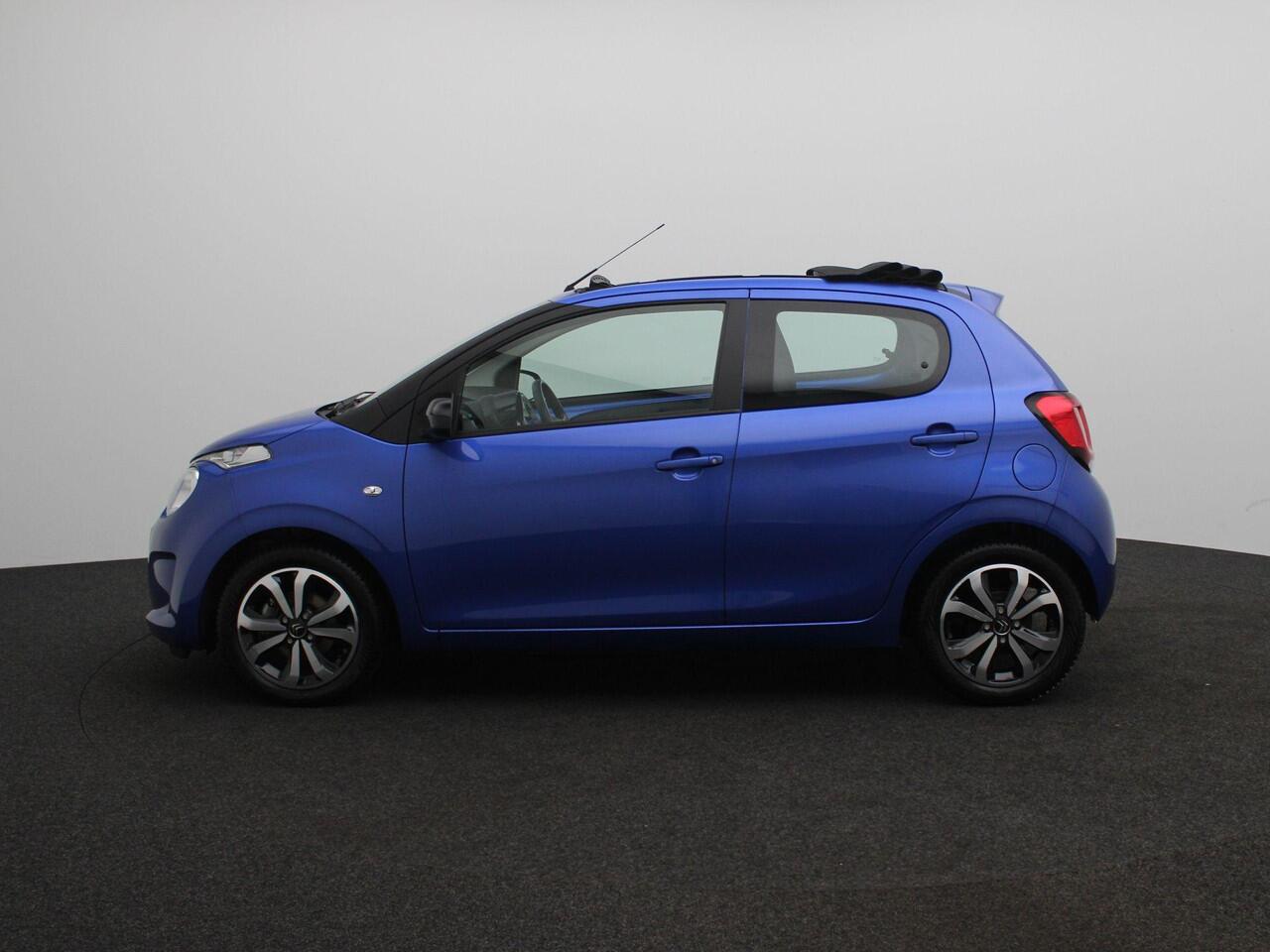 Citroen C1 1.0 VTi Airscape Shine | Achteruitrijcamera | Open dak | Apple Carplay/Android auto | Airco | Lichtmetalen velgen |