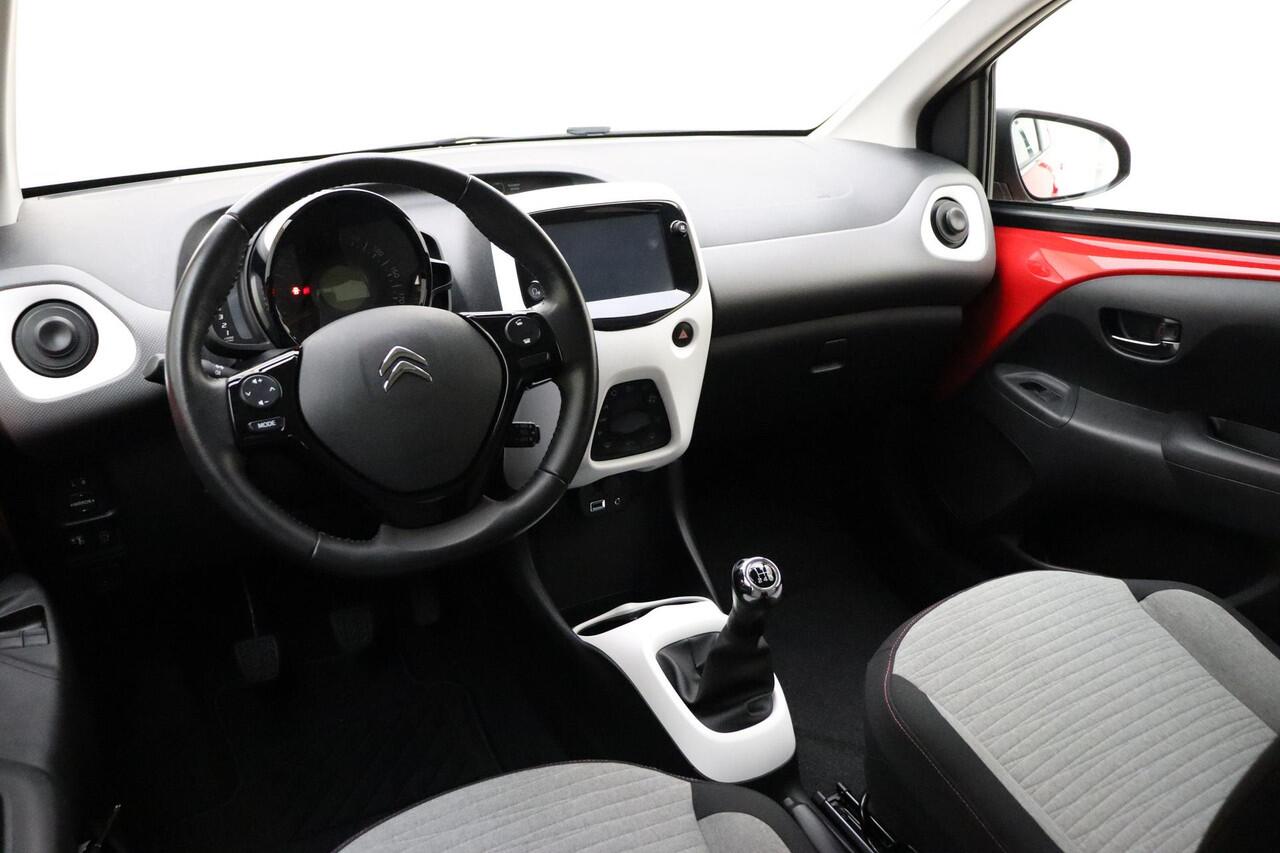 Citroen C1 1.0 VTi Shine 72 PK | Handgeschakeld | Navigatie | Touchscreen | Camera | Elektrische ramen | Licht metalen velgen | Airco | Climate Control | 1e eigenaar