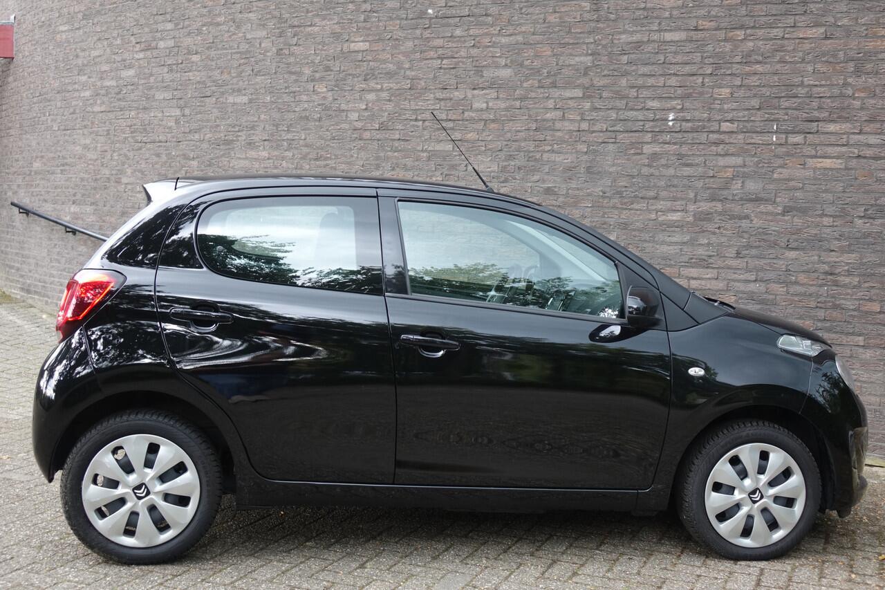 Citroen C1 1.0 VTi Feel, zwart, 5 deurs, airco, camera Inclusief BTW Inclusief 1 jaar garantie