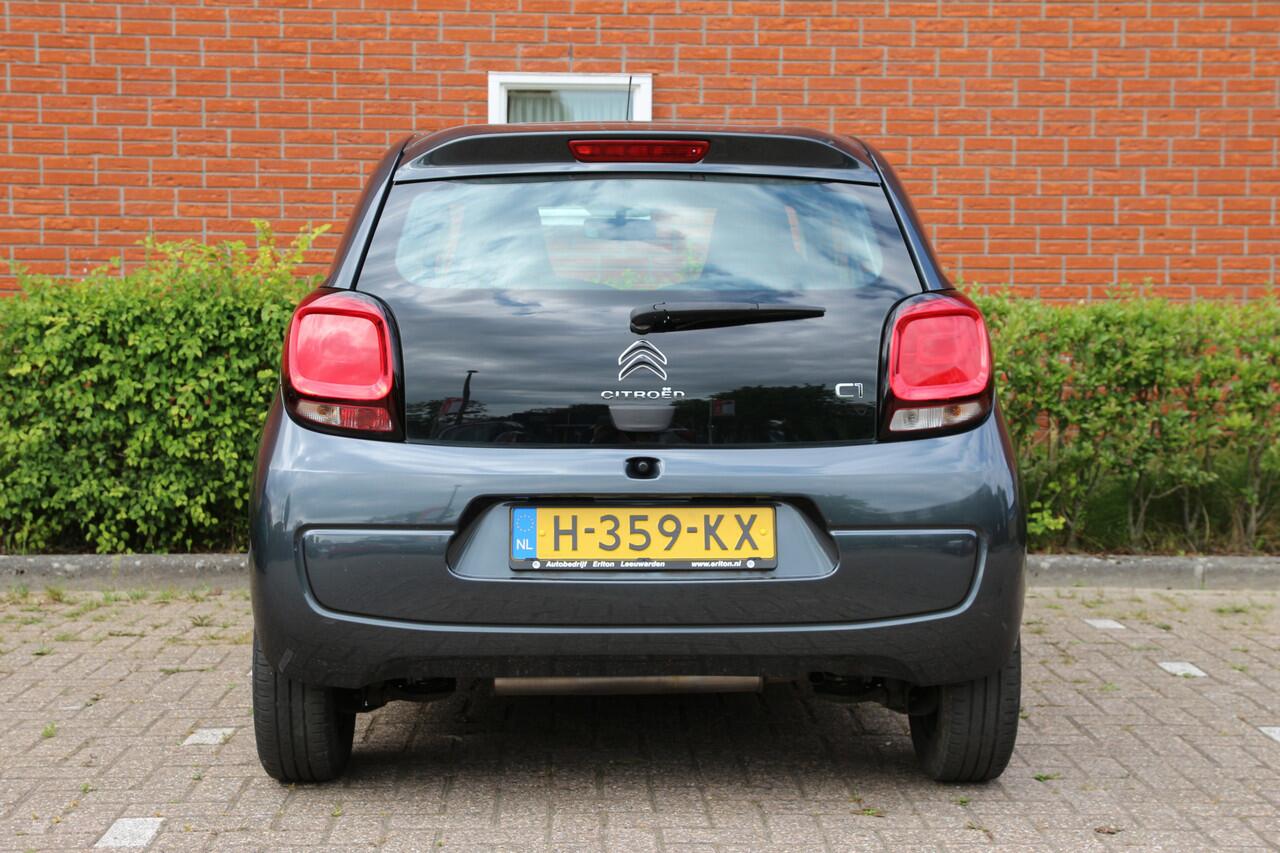 Citroen C1 1.0 VTi 72pk Feel | NL-auto | 5 deuren | Airco | Centr. deurvegr. | Radio | Stuurbekrachtiging |