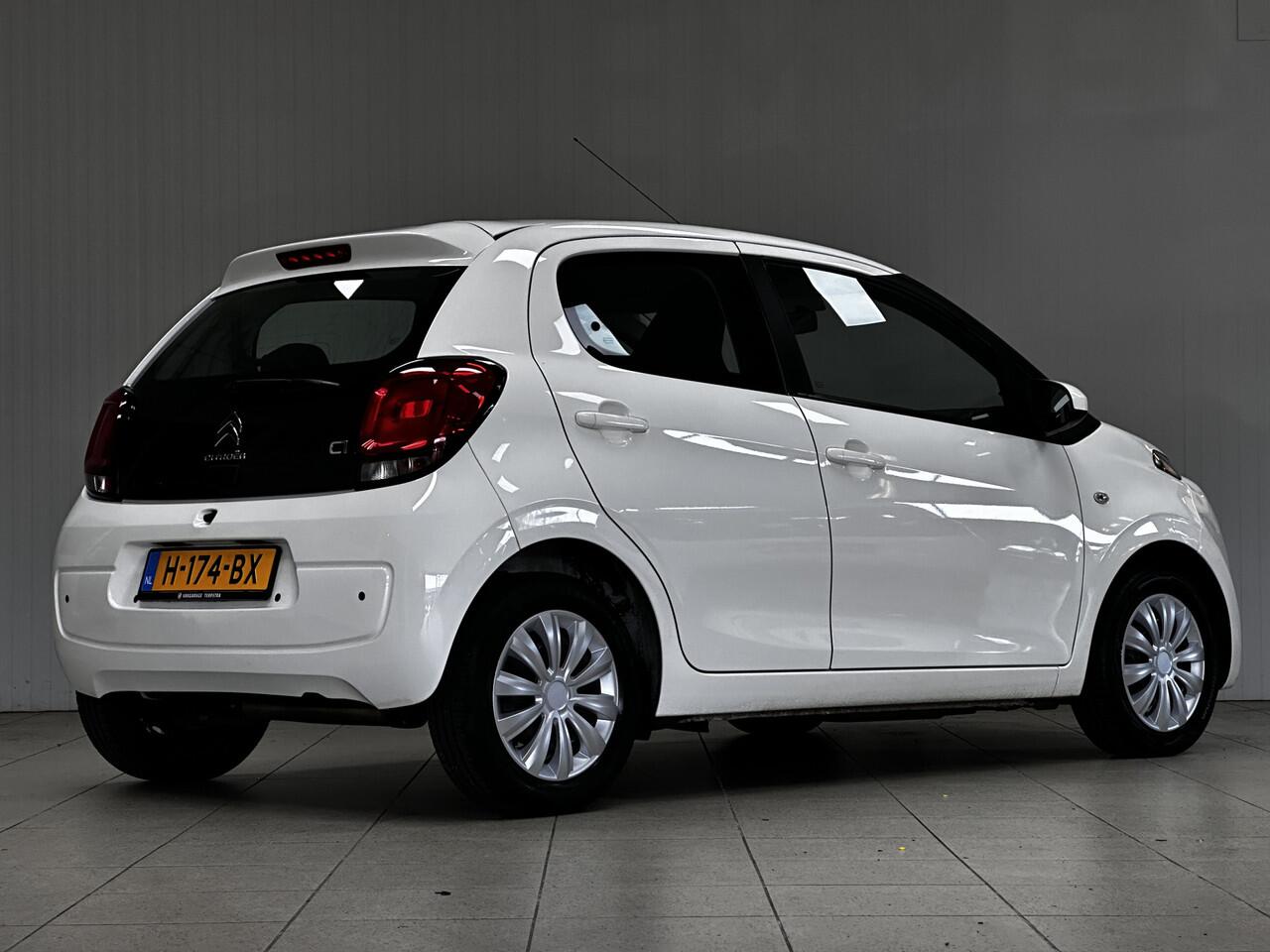 Citroen C1 1.0 VTi Feel /5-Drs /Airco /Elek. ramen voor /C.V. afstand /Bluetooth /AUX & USB /LED Dagrijverl. /Getint glas /Mistlampen /PDC /Isofix.