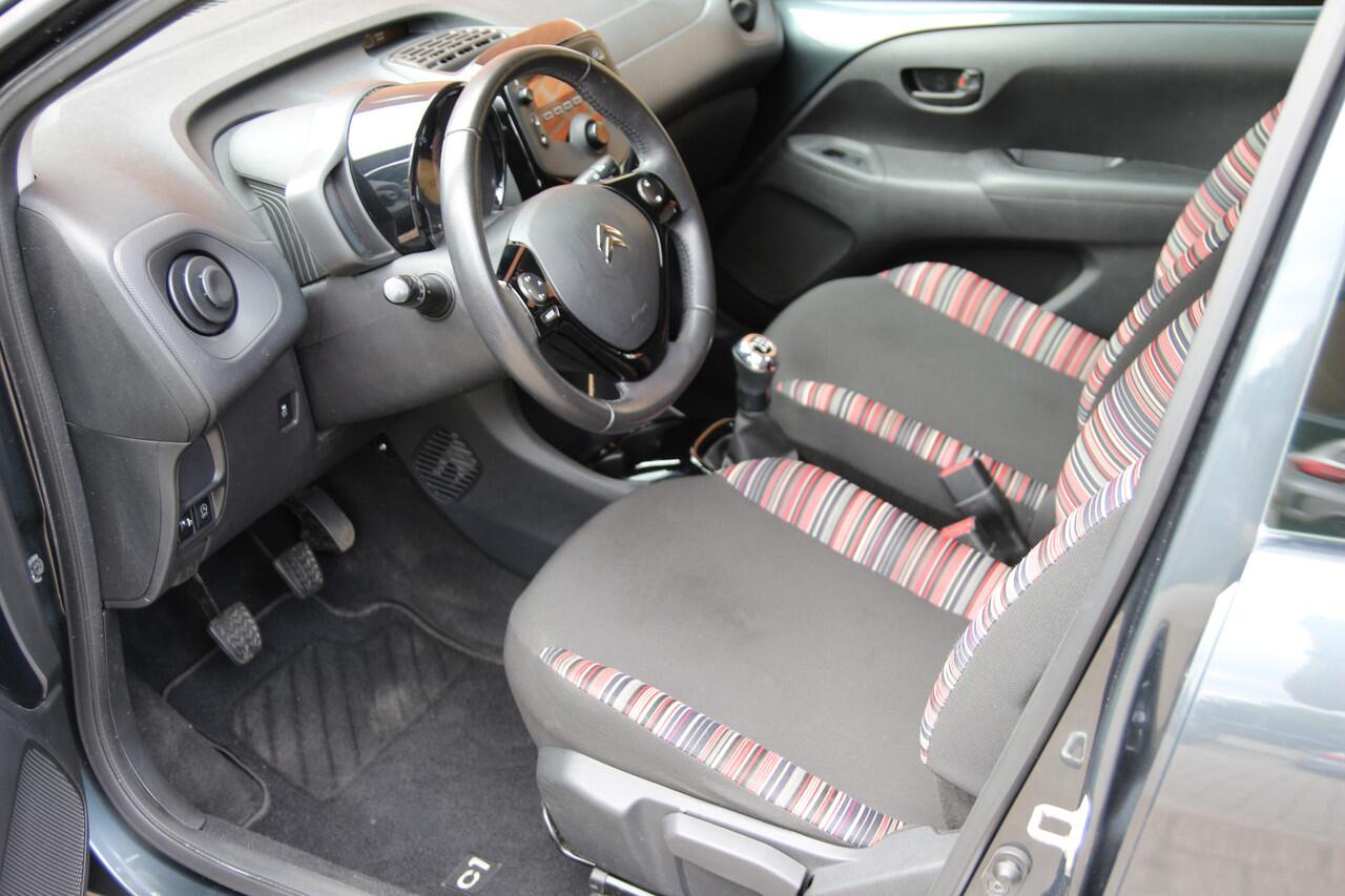 Citroen C1 1.0 VTi 72pk Feel | NL-auto | 5 deuren | Airco | Centr. deurvegr. | Radio | Stuurbekrachtiging |