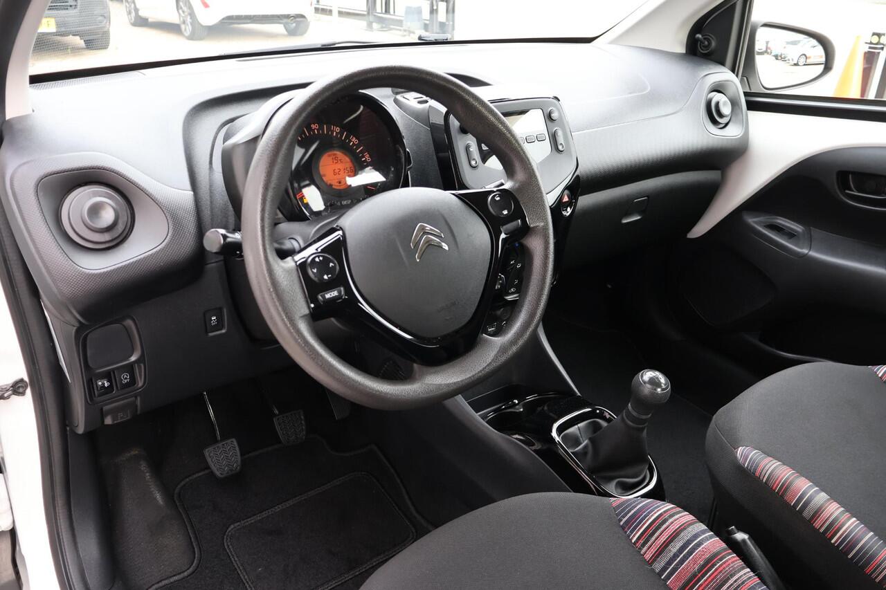 Citroen C1 1.0 Feel 1e Eigenaar | NL-Auto | Volledig Onderh | BTW | Airco | Bluetooth | LED | DAB Radio | Hill-Hold