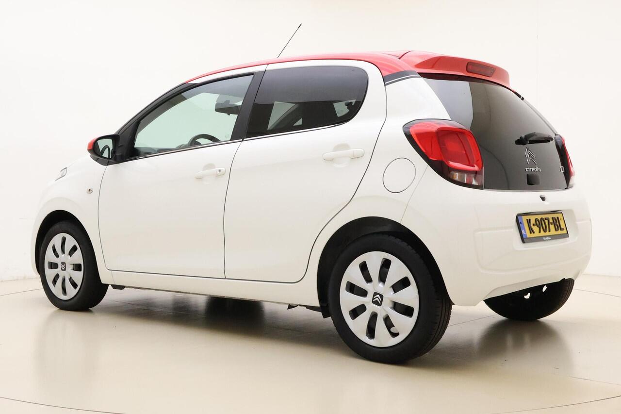 Citroen C1 1.0 VTi Feel 72 PK | Handgeschakeld | 5-Deurs | Airco | Elektrische ramen | Radio | AUX | USB | Bluetooth | Stuurwielbediening |