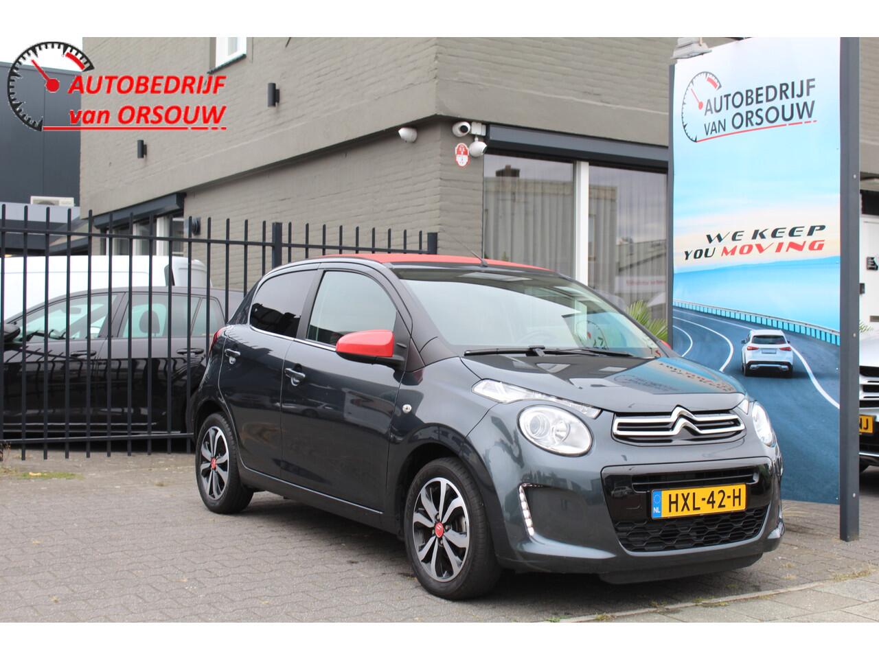 Citroen C1 1.0 VTi Airscape Urban Ride Cabriolet Led Navi Airco Camera Apple-Carplay Stoelvw Lmv