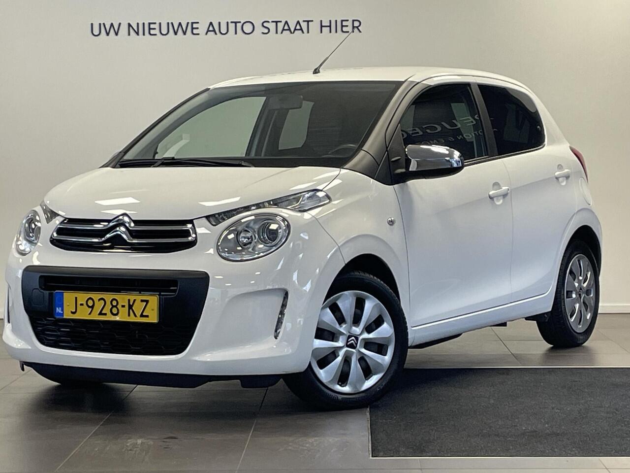 Citroen C1 5-deurs Feel 1.0 e-VTi 72pk | APPLE CARPLAY / ANDROID AUTO | CAMERA | EXTRA GETINT RAMEN | LEDER STUUR | ISOFIX |